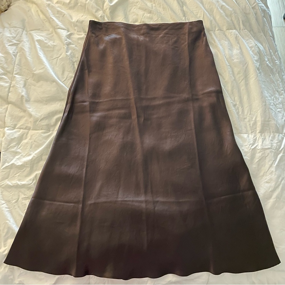 Aritzia Babaton Slip Midi Skirt